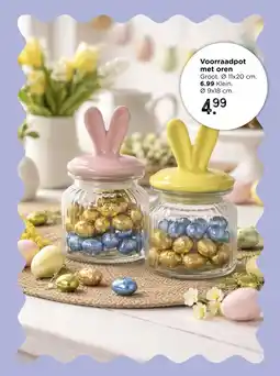 Xenos Voorraadpot met oren aanbieding