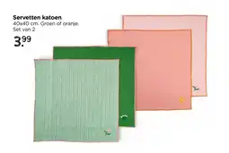 Xenos Servetten katoen aanbieding