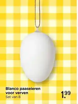 Xenos Blanco paaseieren voor verven aanbieding