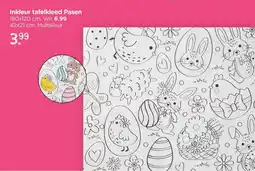 Xenos Inkleur tafelkleed Pasen aanbieding