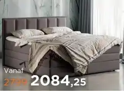 TotaalBED Opbergboxspring Aken met klep aanbieding