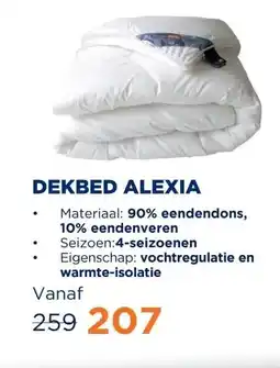 TotaalBED Dekbed Alexia 90% dons | 4-seizoenen aanbieding