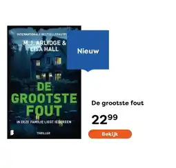 The Read Shop De grootste fout aanbieding