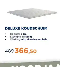 TotaalBED Topmatras Deluxe | Koudschuim aanbieding