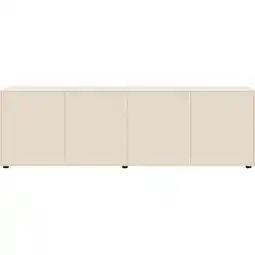 Trendhopper Dressoir Moiano beige 200 cm met glijders aanbieding