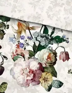 TotaalBED Dekbedovertrek Fleur Ecru 140 x 200/220 cm aanbieding