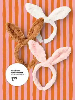 Xenos Haarband konijnenoren aanbieding