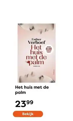 The Read Shop Het huis met de palm aanbieding