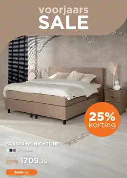 TotaalBED Boxspring Nightline aanbieding