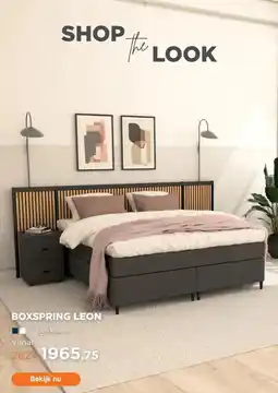 TotaalBED Boxspring Leon aanbieding