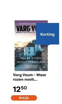 The Read Shop Varg Veum - Waar rozen nooit verwelken aanbieding