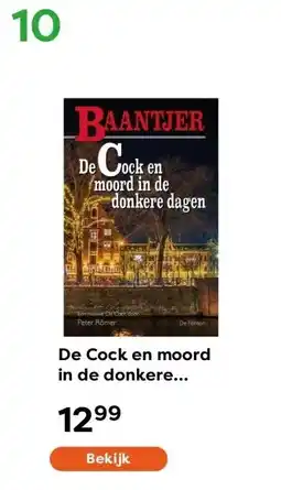 The Read Shop De Cock en moord in de donkere dagen aanbieding