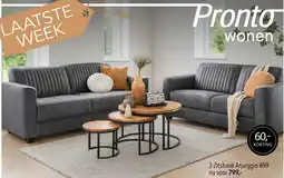 Pronto wonen 3-Zitsbank Arpeggio aanbieding