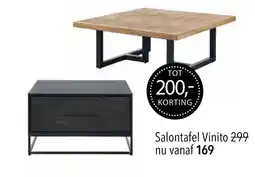 Pronto wonen Salontafel Vinito aanbieding