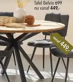 Pronto wonen Tafel Belvio aanbieding