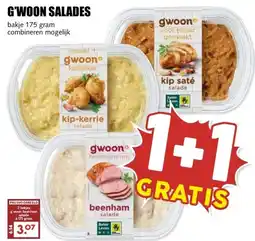 MCD Supermarkt G'WOON SALADES aanbieding