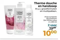 Trekpleister Therme douche aanbieding