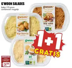 MCD Supermarkt G'WOON SALADES aanbieding