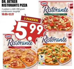 MCD Supermarkt DR. OETKER RISTORANTE PIZZA aanbieding
