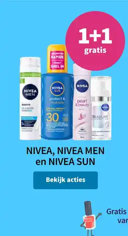 Plein.nl Nivea, nivea men en nivea sun aanbieding