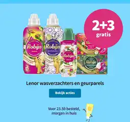 Plein.nl Lenor wasverzachters en geurparels aanbieding