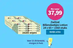 Plein.nl Billendoekjes Lotion aanbieding