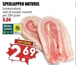 MCD Supermarkt SPEKLAPPEN NATUREL aanbieding