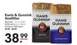 Sligro Kanis & Gunnink Snelfilter aanbieding