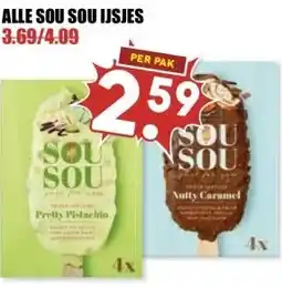 MCD Supermarkt ALLE SOU SOU IJSJES aanbieding