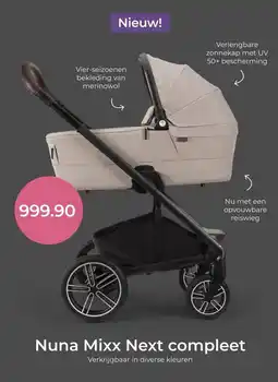Prenatal Nuna Mixx Next compleet aanbieding