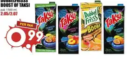 MCD Supermarkt DUBBELFRISSS BOOST OF TAKSI aanbieding