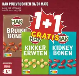 MCD Supermarkt HAK PEULVRUCHTEN EN/OF MAÏS aanbieding