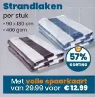 MCD Supermarkt Strandlaken aanbieding