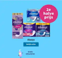 Plein.nl Always aanbieding