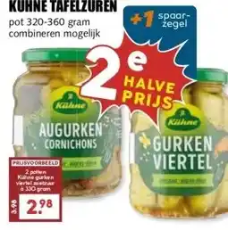 MCD Supermarkt KÜHNE TAFELZUREN aanbieding