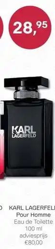 Pour Vous KARL LAGERFELD Pour Homme aanbieding