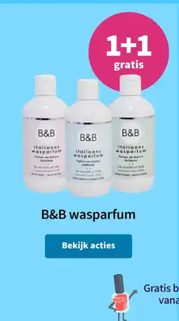 Plein.nl B&B wasparfum aanbieding