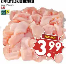 MCD Supermarkt KIPFILETBLOKJES NATUREL aanbieding