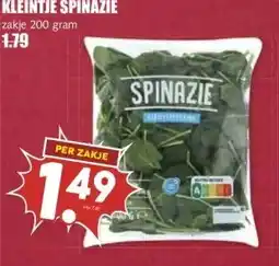 MCD Supermarkt KLEINTJE SPINAZIE aanbieding