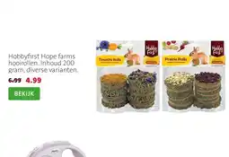 Intratuin Hobbyfirst Hope farms hooirollen. Inhoud 200 gram, diverse varianten. aanbieding
