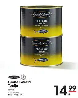 Sligro Grand Gérard Tonijn aanbieding