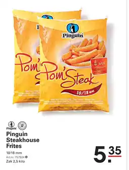 Sligro Pinguin Steakhouse Frites aanbieding
