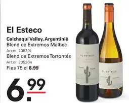 Sligro El Esteco aanbieding