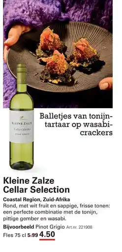 Sligro Kleine Zalze Cellar Selection aanbieding