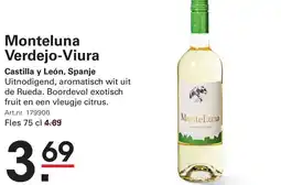 Sligro Monteluna Verdejo-Viura aanbieding