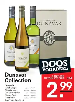 Sligro Dunavar Collection aanbieding