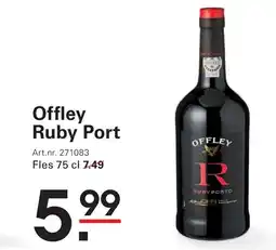 Sligro Offley Ruby Port aanbieding