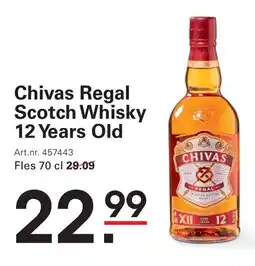 Sligro Chivas Regal Scotch Whisky 12 Years Old aanbieding