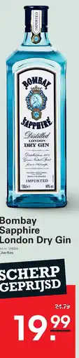 Sligro Bombay Sapphire London Dry Gin aanbieding