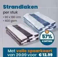 CoopCompact Strandlaken aanbieding